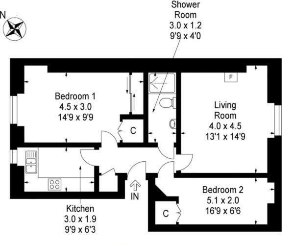 Edinburgh City Apartment Luaran gambar